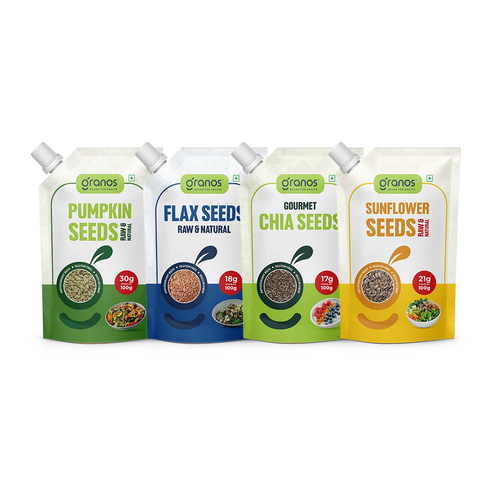 Granos Superfood Seed Pack – Pack Of 4