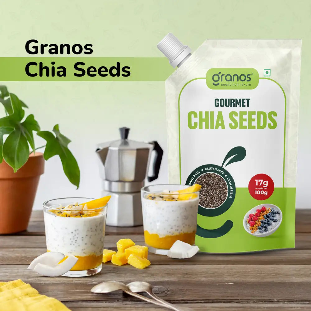 Granos Chia Seeds 250g Spout Pack