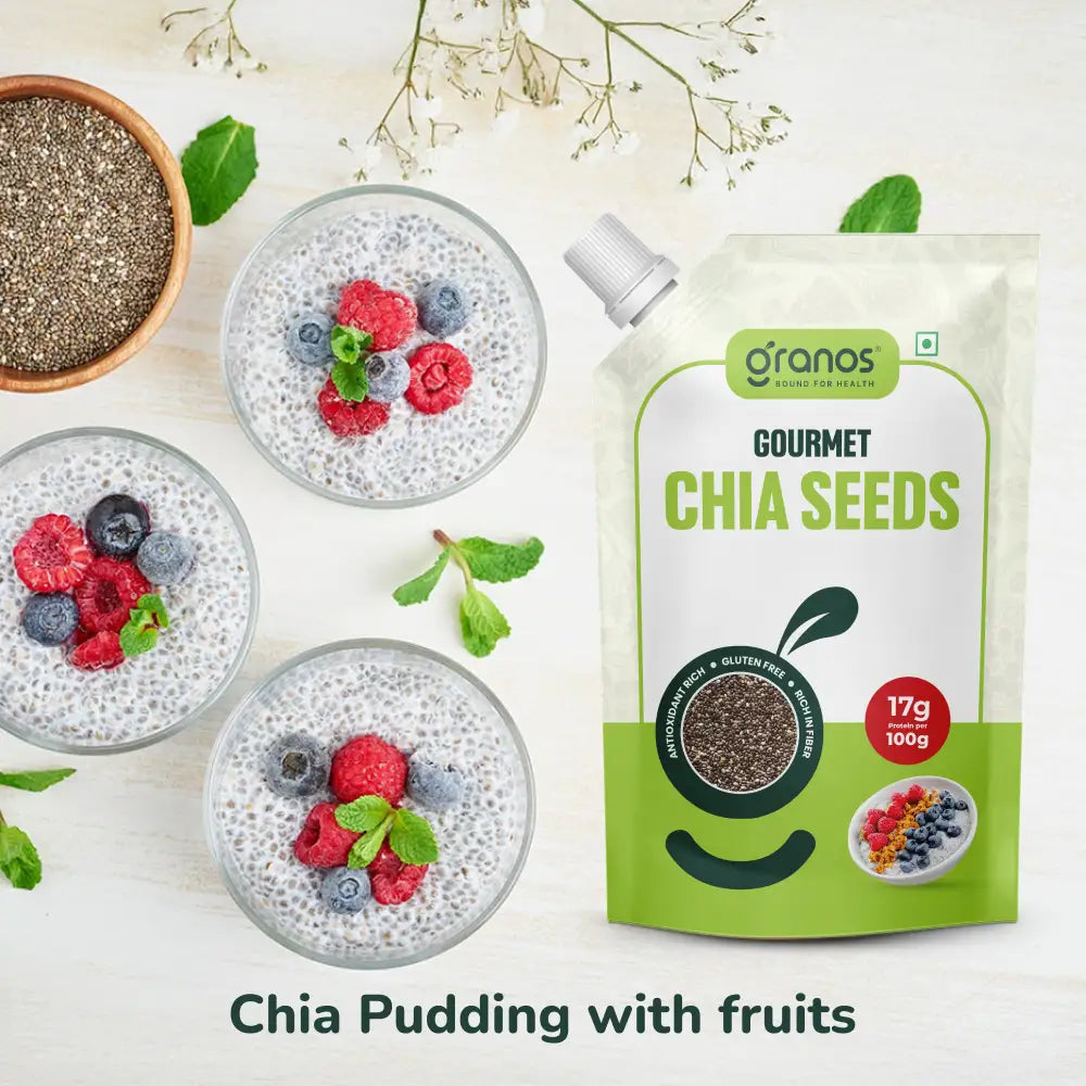 Granos Chia Seeds 250g Spout Pack