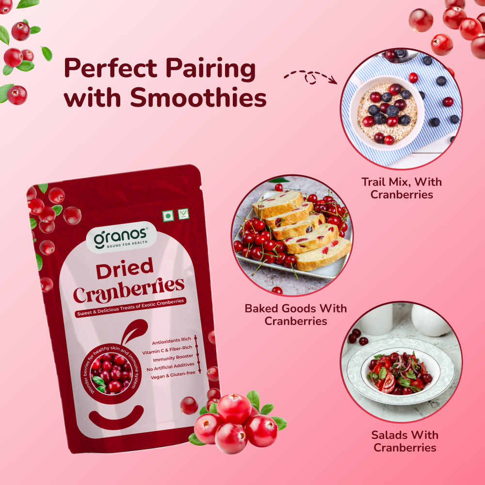 Granos Dried Cranberries 200g