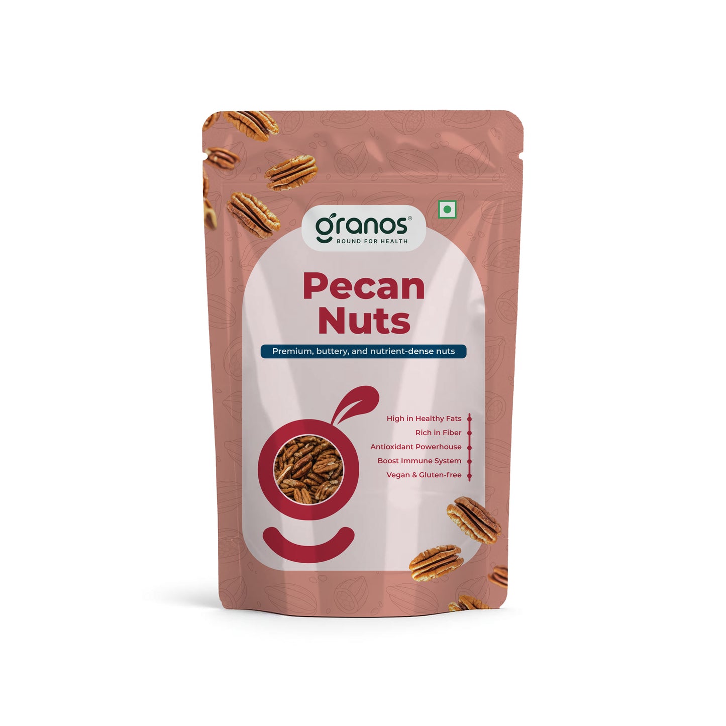Granos Pecan nuts 200g
