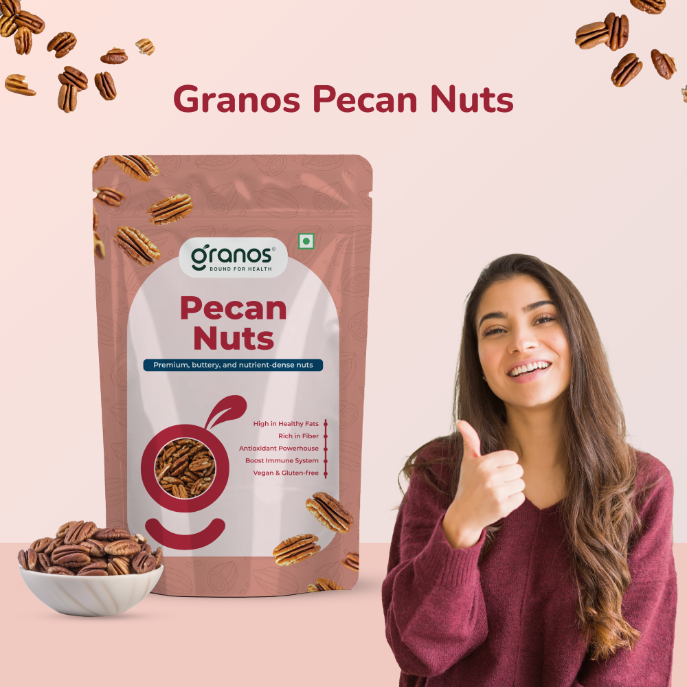 Granos Pecan nuts 200g