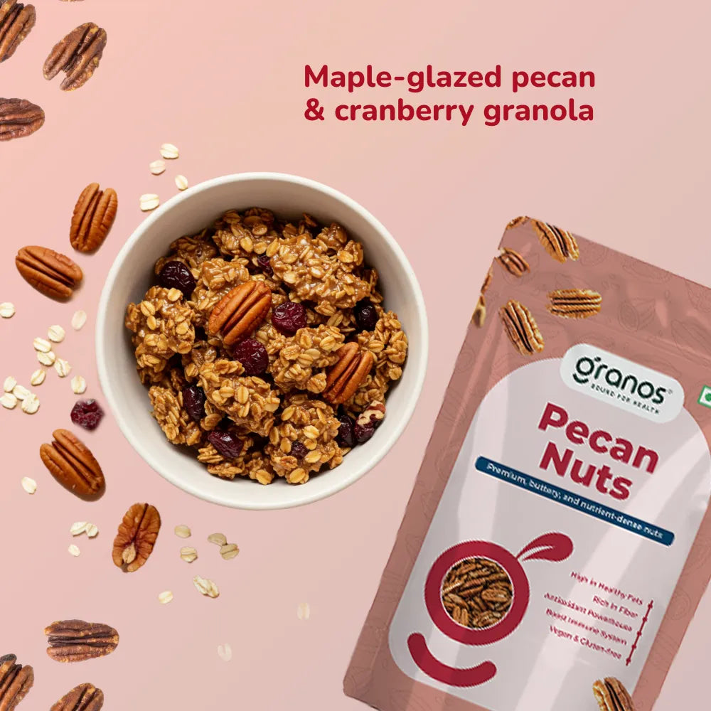 Granos Exotic Pecan nuts 200g | Produce Of USA