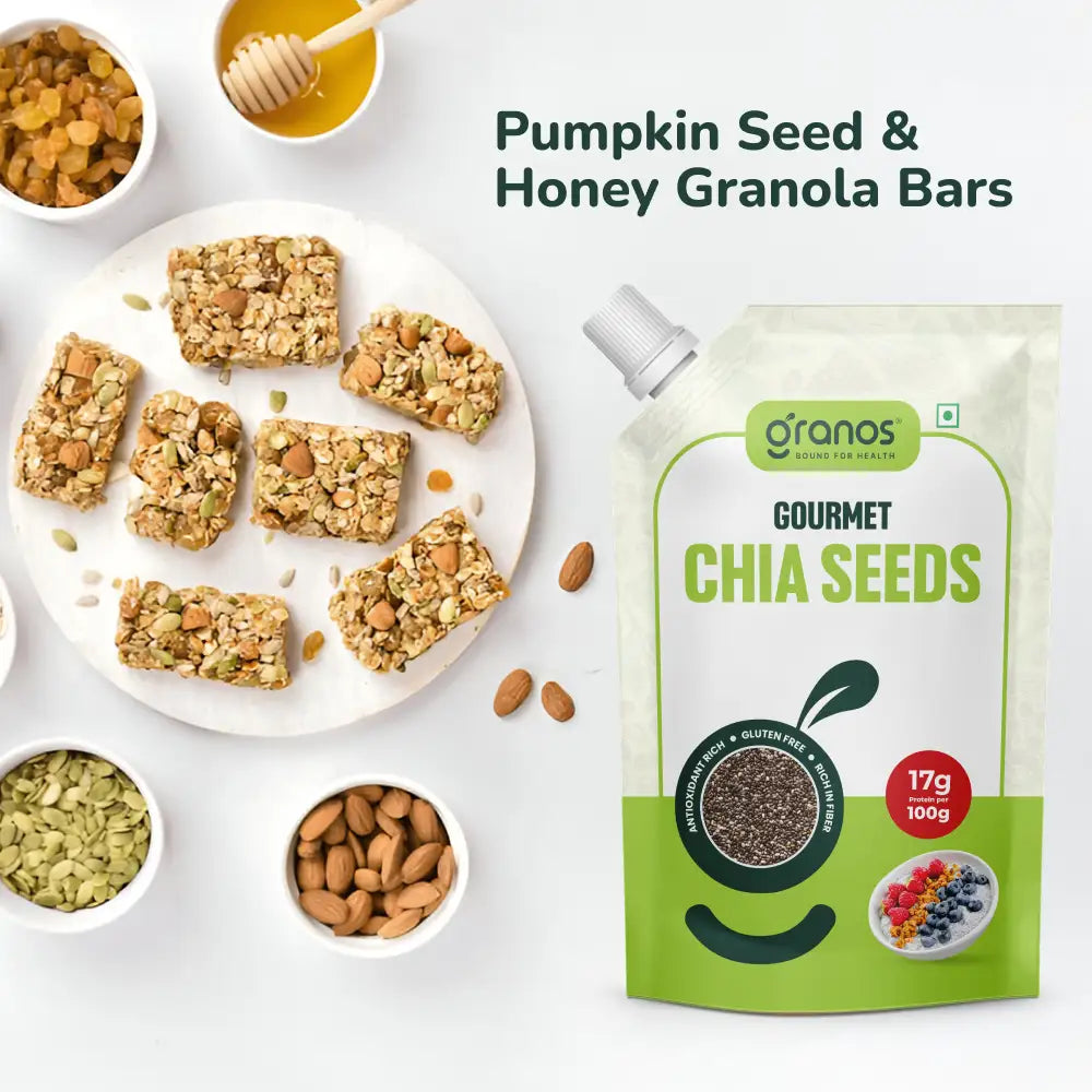 Granos Pumpkin Seeds Raw & Natural 200g Spout Pack