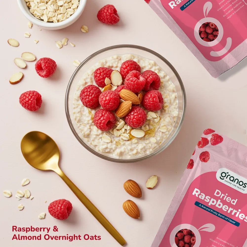 Granos Exotic Dried Raspberries 150g