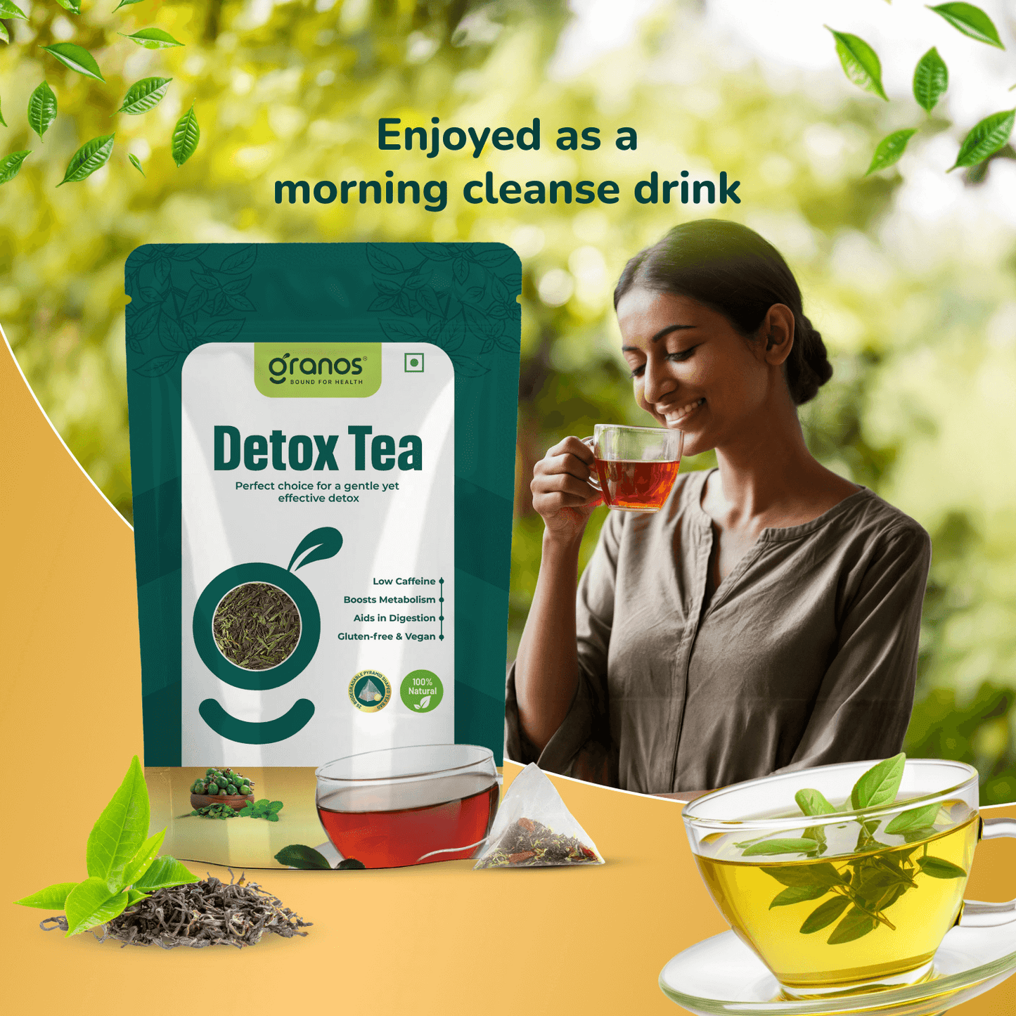 Granos Detox Tea – 25 Tea Bags