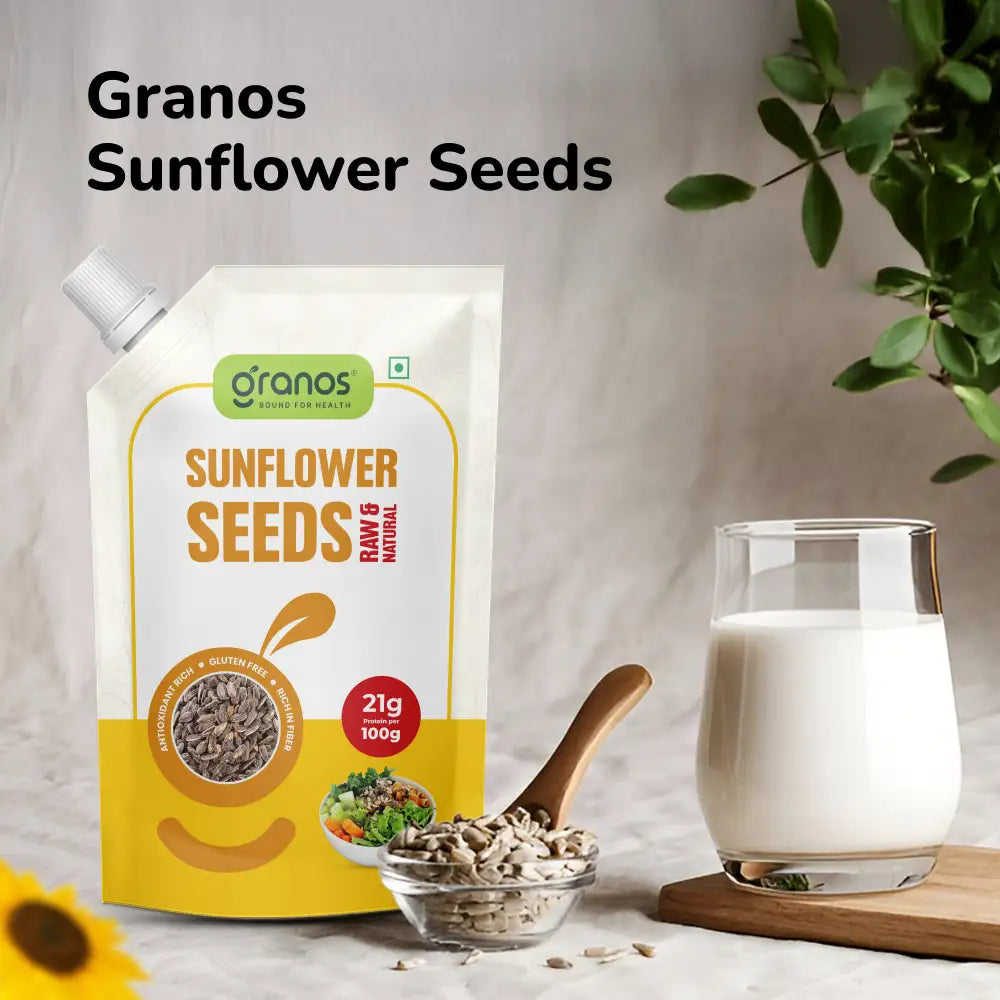 Granos Sunflower Seeds Raw & Natural 200g