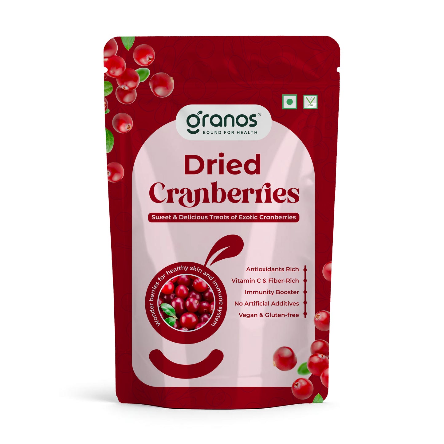 Granos Dried Cranberries 200g