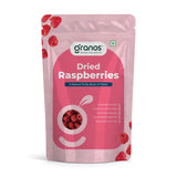 Granos Dried Raspberries 150g in Resealable Pouch – Antioxidant-Rich Superfruit