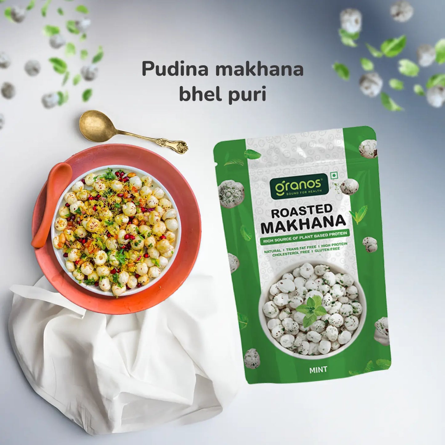 Granos Roasted Makhana 60g Mint