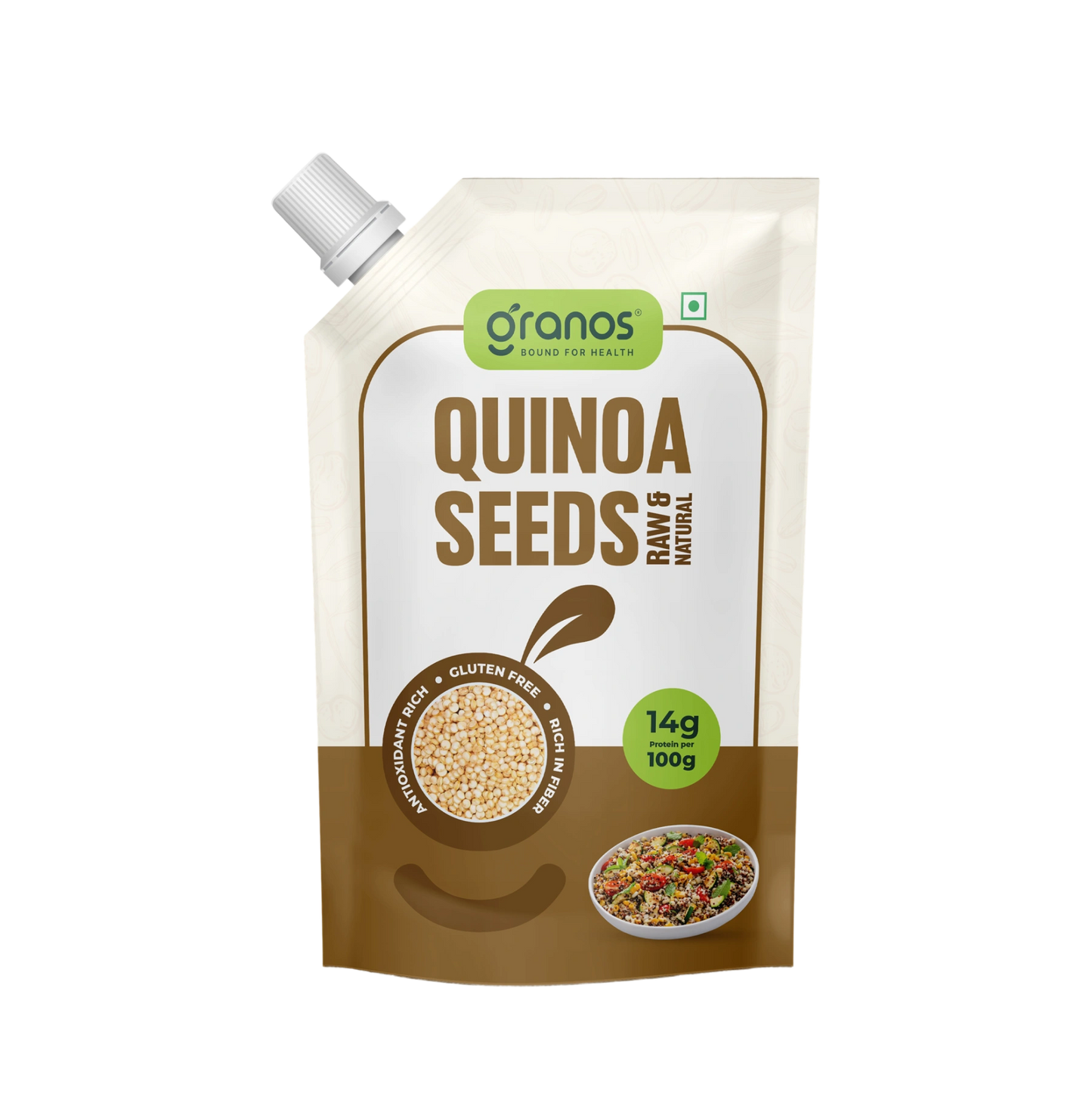Granos Quinoa 400g Spout Pack