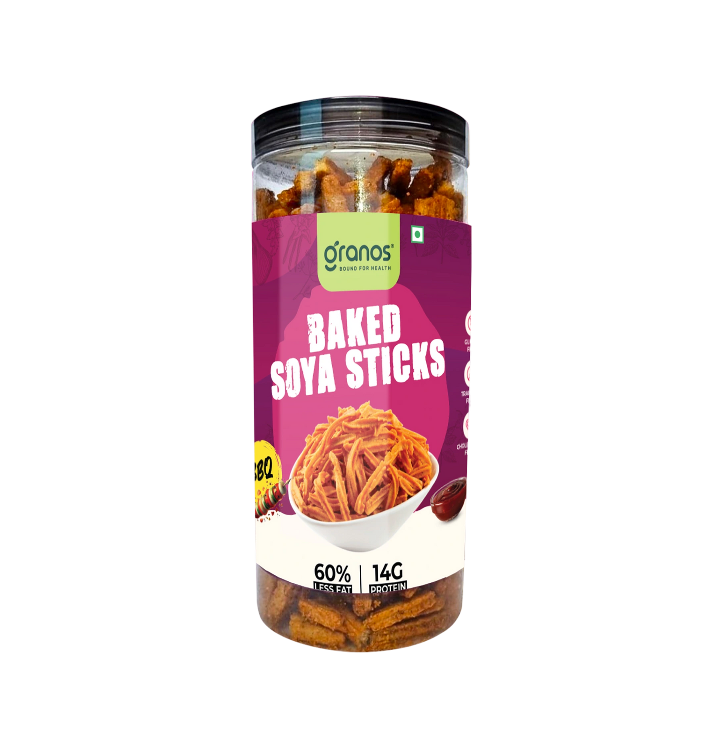 Granos Baked Soya Sticks 150g BBQ