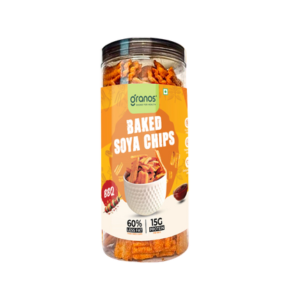 Granos Baked Soya Chips 200g BBQ