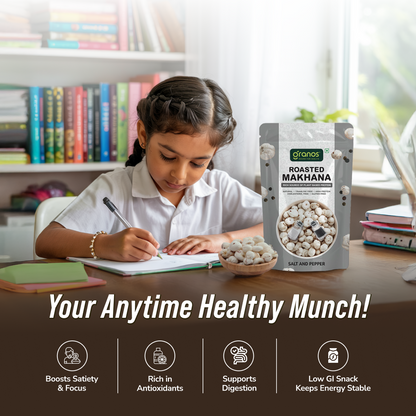 Granos Roasted Makhana 60g Salt & Pepper