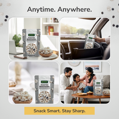 Granos Roasted Makhana 60g Salt & Pepper