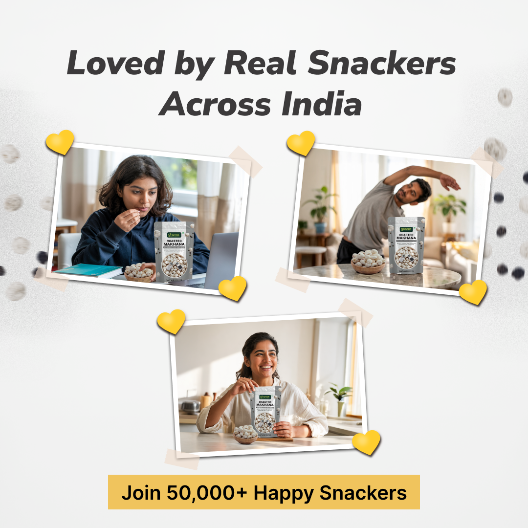 Granos Roasted Makhana 60g Salt & Pepper