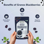 Granos Exotic Dried Blackberries 150g