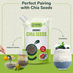 Granos Chia Seeds 250g Spout Pack