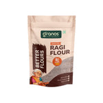 Granos Sprouted Ragi Flour 1kg | Finger Millet - Nachni Atta | Gluten-Free, Rich in Calcium