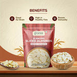 Granos Blanched Sliced Almond 1kg