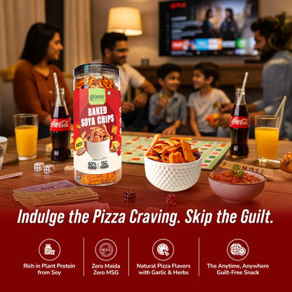 Granos Baked Soya Chips 200g Pizza