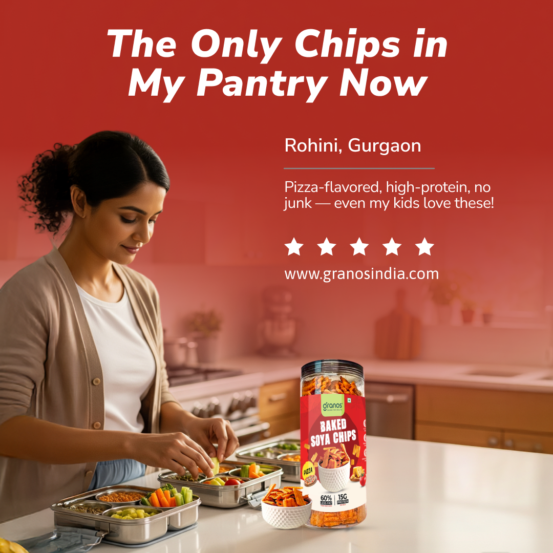 Granos Baked Soya Chips 200g Pizza