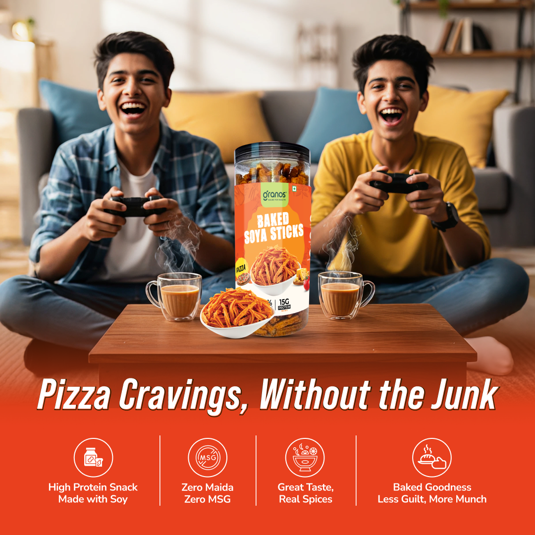 Granos Baked Soya Sticks 150g Pizza