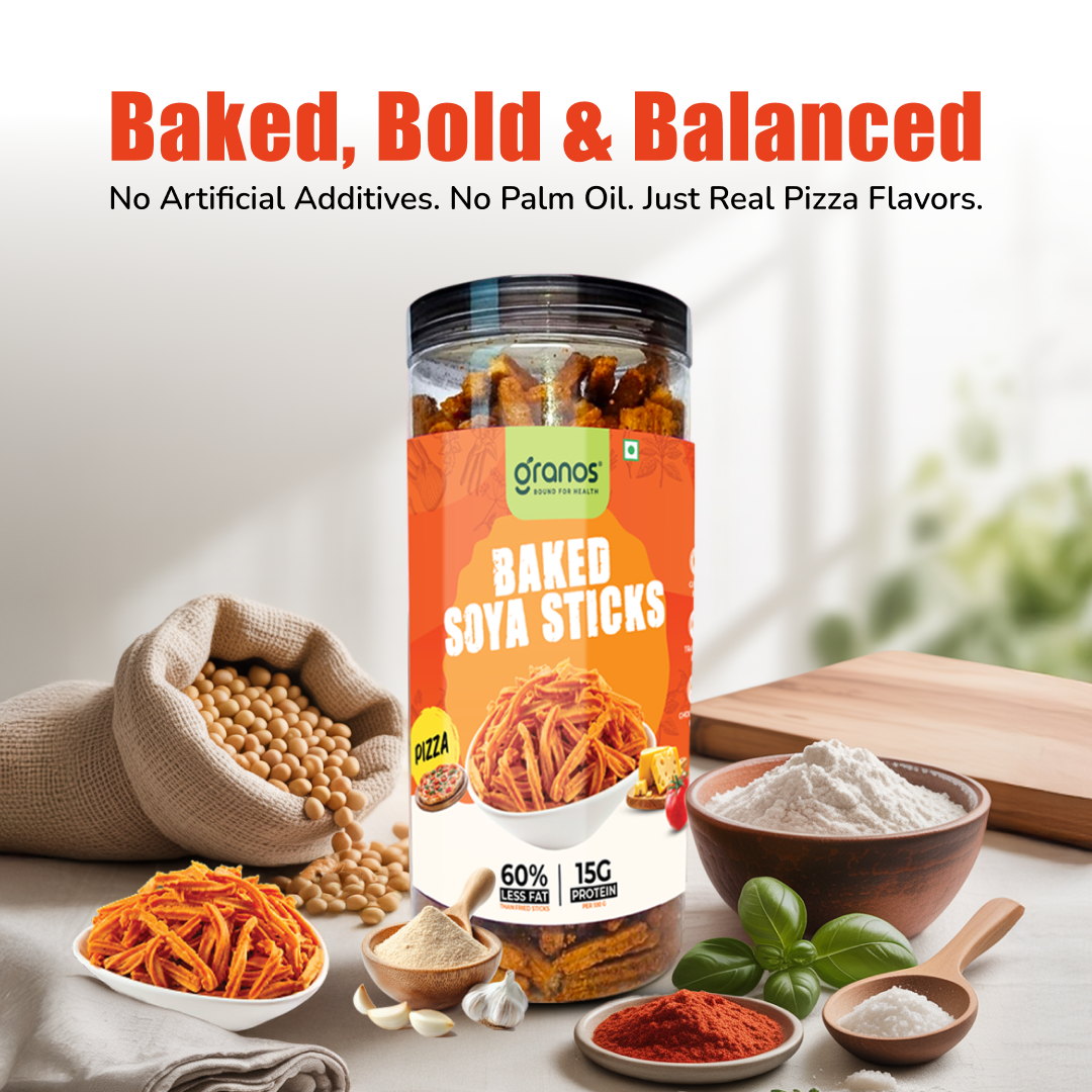 Granos Baked Soya Sticks 150g Pizza