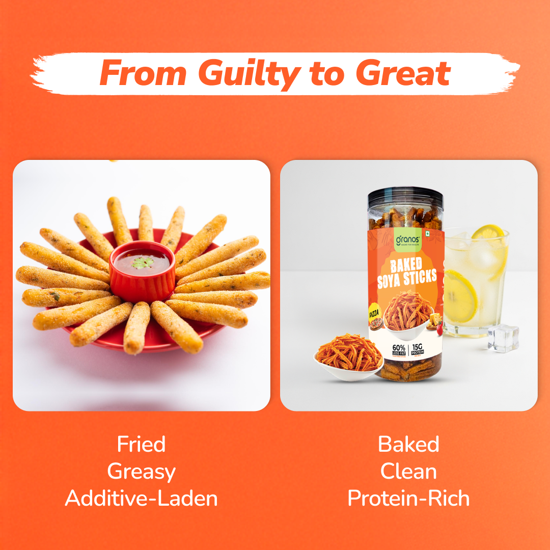 Granos Baked Soya Sticks 150g Pizza