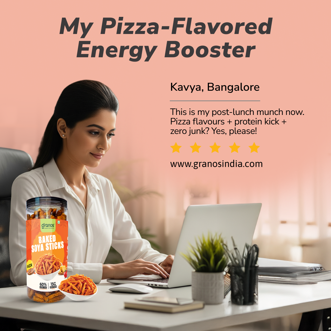 Granos Baked Soya Sticks 150g Pizza