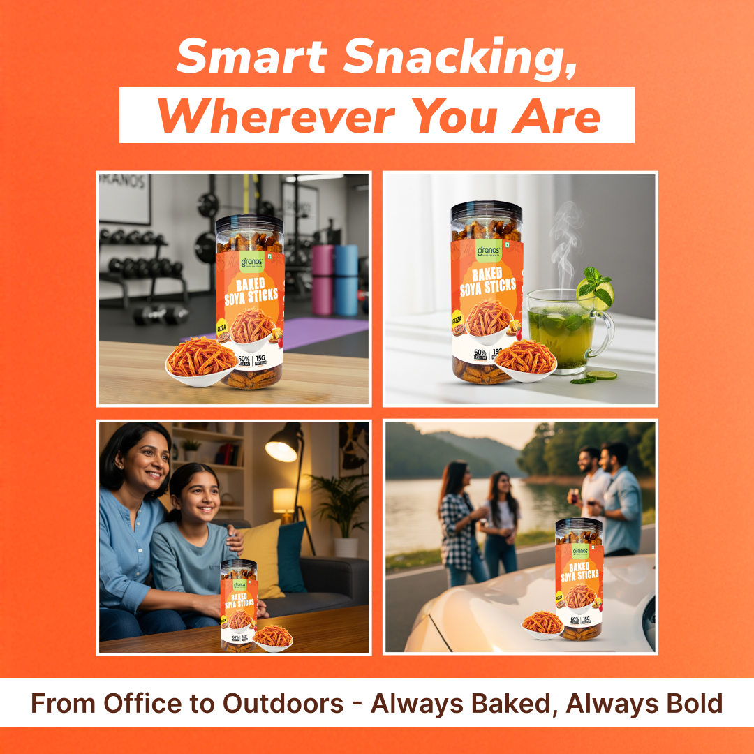 Granos Baked Soya Sticks 150g Pizza