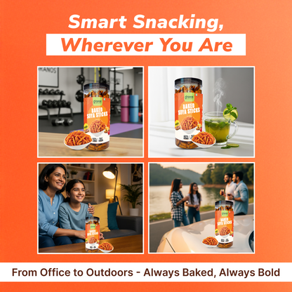 Granos Baked Soya Sticks 150g Pizza