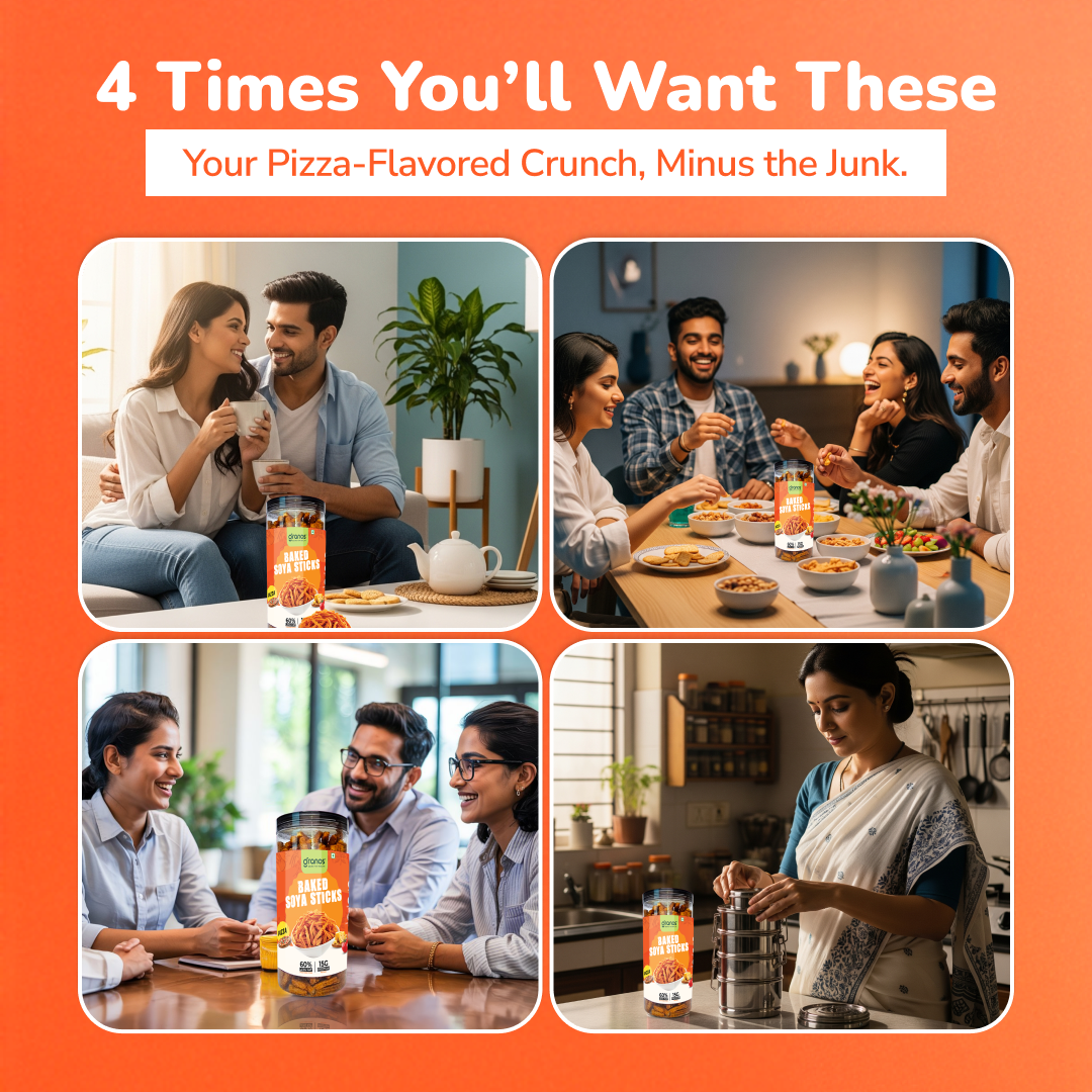 Granos Baked Soya Sticks 150g Pizza