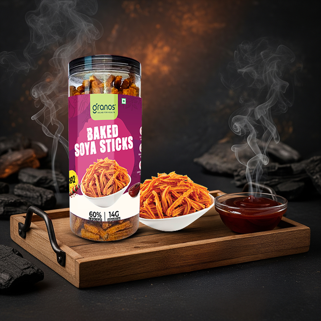 Granos Baked Soya Sticks 150g BBQ