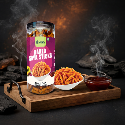 Granos Baked Soya Sticks 150g BBQ