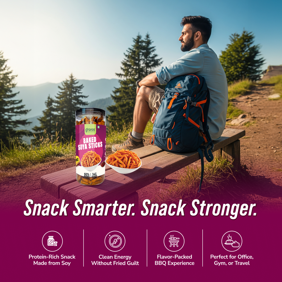 Granos Baked Soya Sticks 150g BBQ