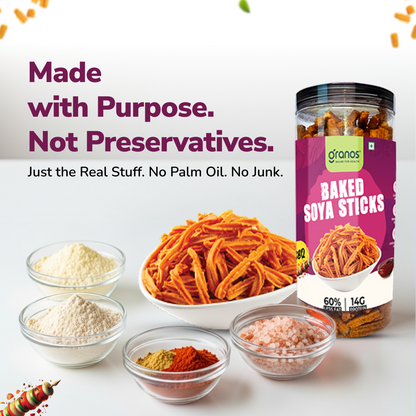 Granos Baked Soya Sticks 150g BBQ