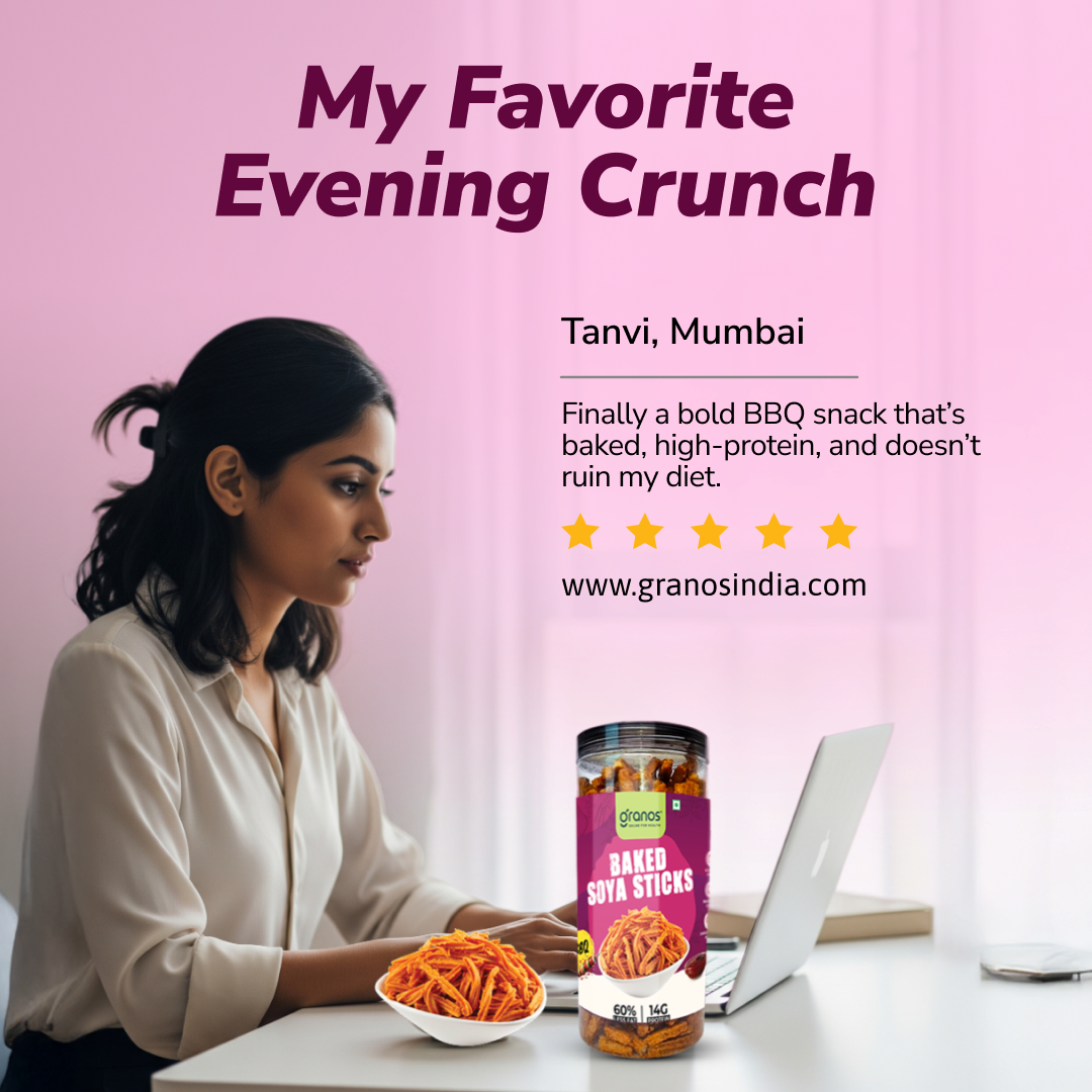 Granos Baked Soya Sticks 150g BBQ