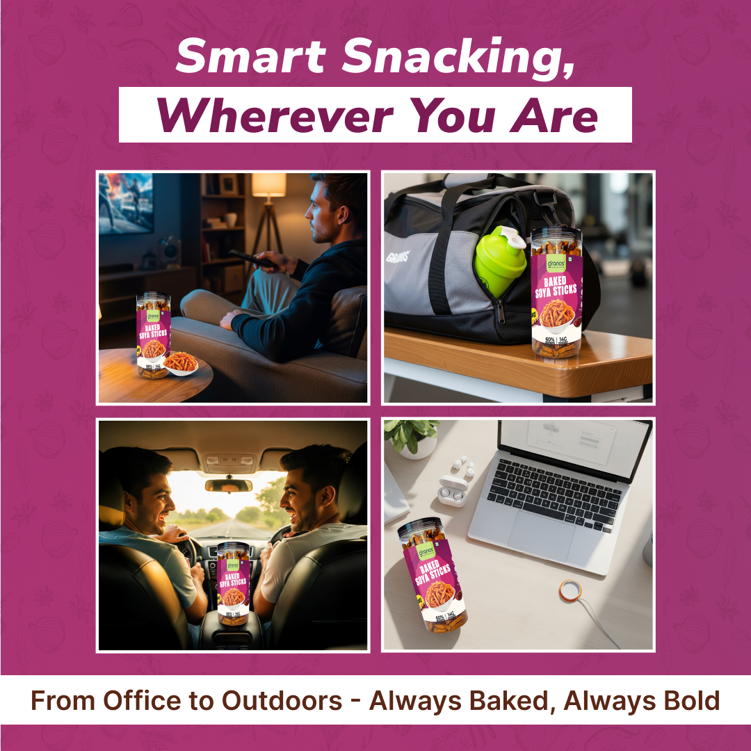 Granos Baked Soya Sticks 150g BBQ