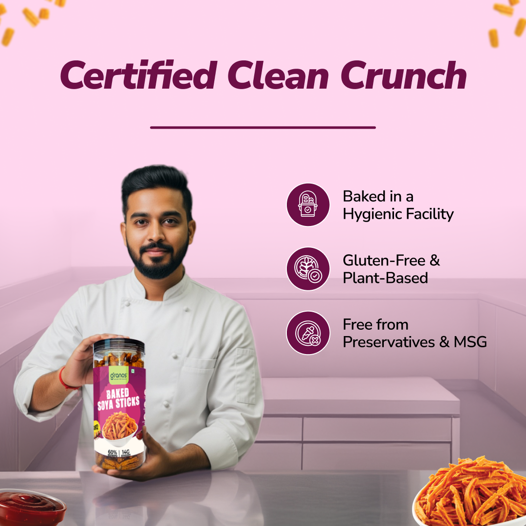 Granos Baked Soya Sticks 150g BBQ