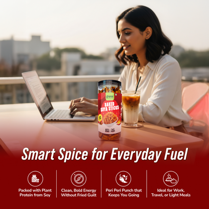 Granos Baked Soya Sticks 150g Peri Peri