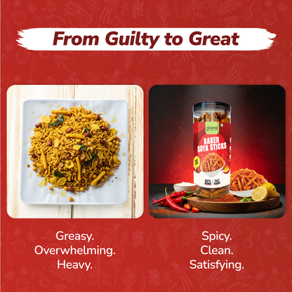 Granos Baked Soya Sticks 150g Peri Peri