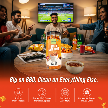 Granos Baked Soya Chips 200g BBQ