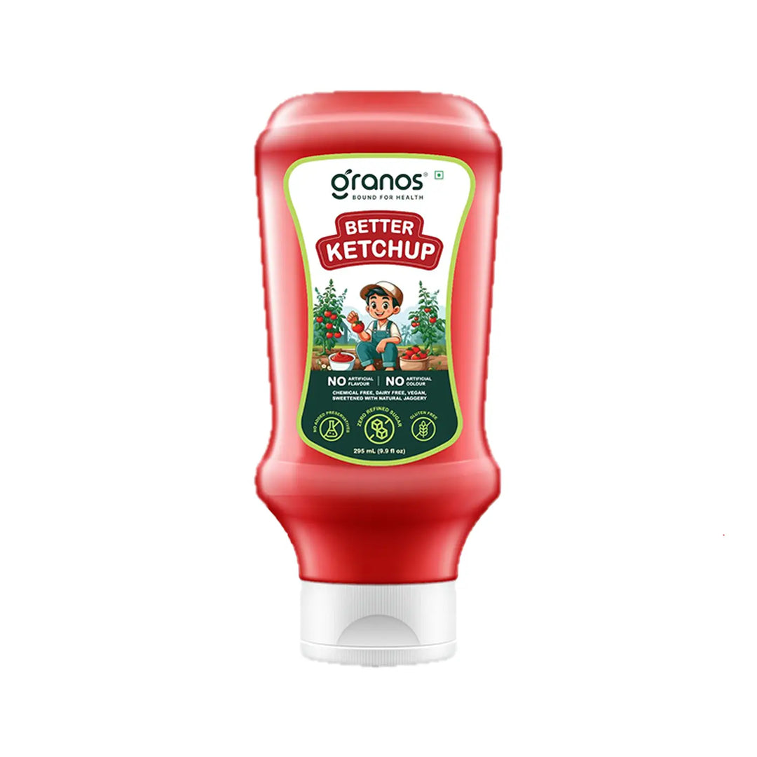 Granos Better Ketchup 295ml | Rich Tomato Sauce
