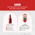 Granos Better Ketchup 295ml | Rich Tomato Sauce