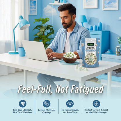 Granos Roasted Makhana 60g Cream & Onion