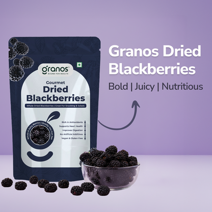 Granos Exotic Dried Blackberries 150g