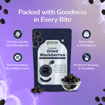 Granos Exotic Dried Blackberries 150g