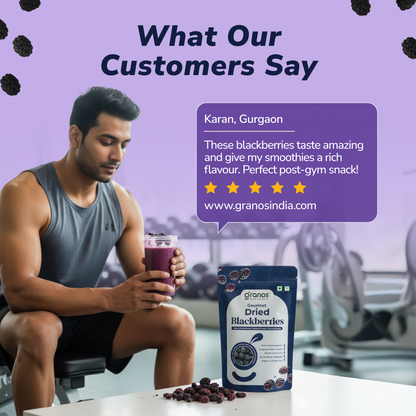 Granos Exotic Dried Blackberries 150g