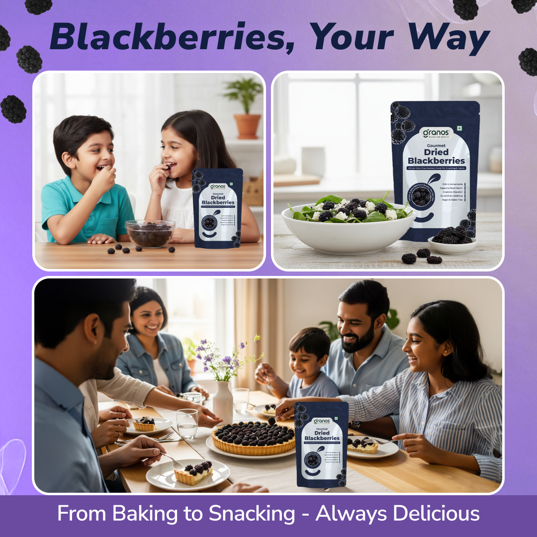 Granos Exotic Dried Blackberries 150g